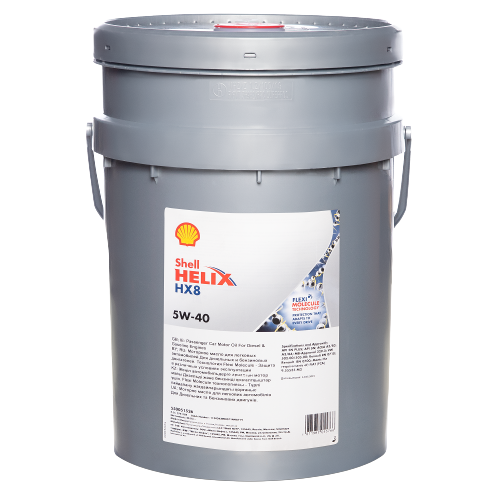 Моторное масло SHELL 5W40 HELIX HX8 SYNTHETIC, 20л